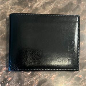 Dunhill Black Leather Bifold Wallet